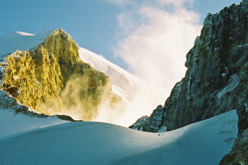 Summit Crater Of Mount Baker